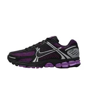 Nike Zoom Vomero 5 Black Vivid Purple Men’s Unisex Perfect Daily Walking Running Sneakers Fashion Footwear Comfort