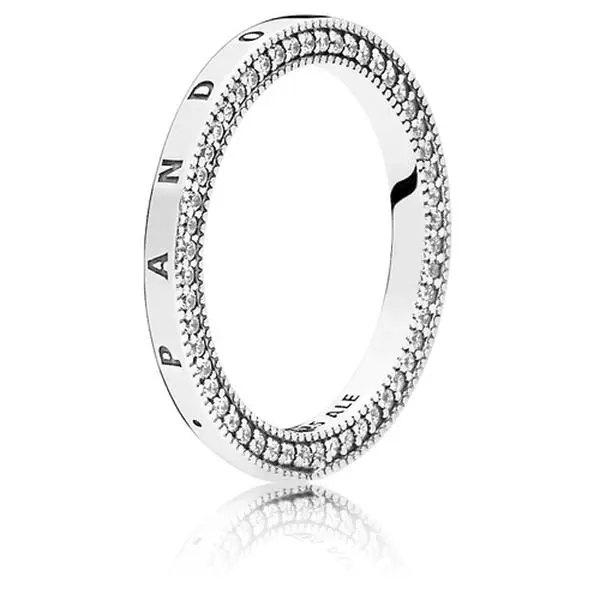 PANDORA Signature Hearts of PANDORA Ring 197437CZ