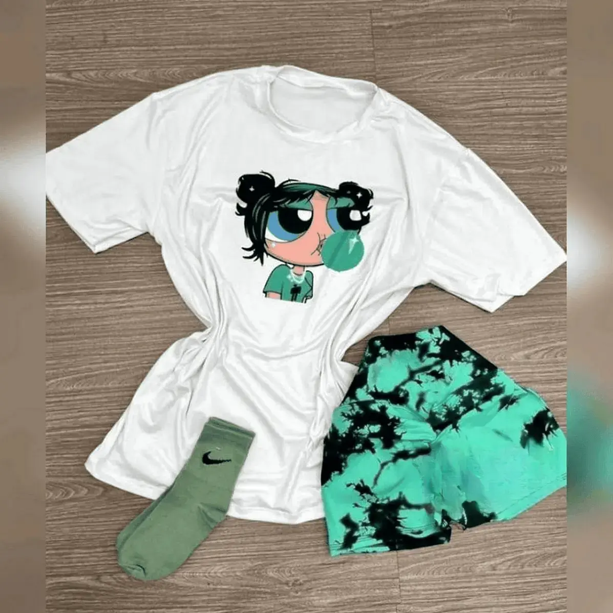 ONLY T-SHIRT Y2k Power Buttercup Girls Gym Shirt Cute Retro Cartoon Tee Baddie Girl Outfit Aesthetic Gift For Her Power Fan S All-Use Essential Tee for All
