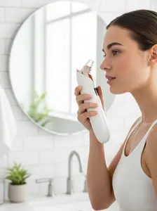 Pore Vacuum Blackhead Remover - Electric Blackhead Suction Tool with 4 Tips, USB Rechargeable Facial  Blackhead Extractor Tool - Multifunctional Pore Cleaner, Portable Electric Suction Device for Acne/Whitehead Viral Pore Cleanser! Electric Blackhead