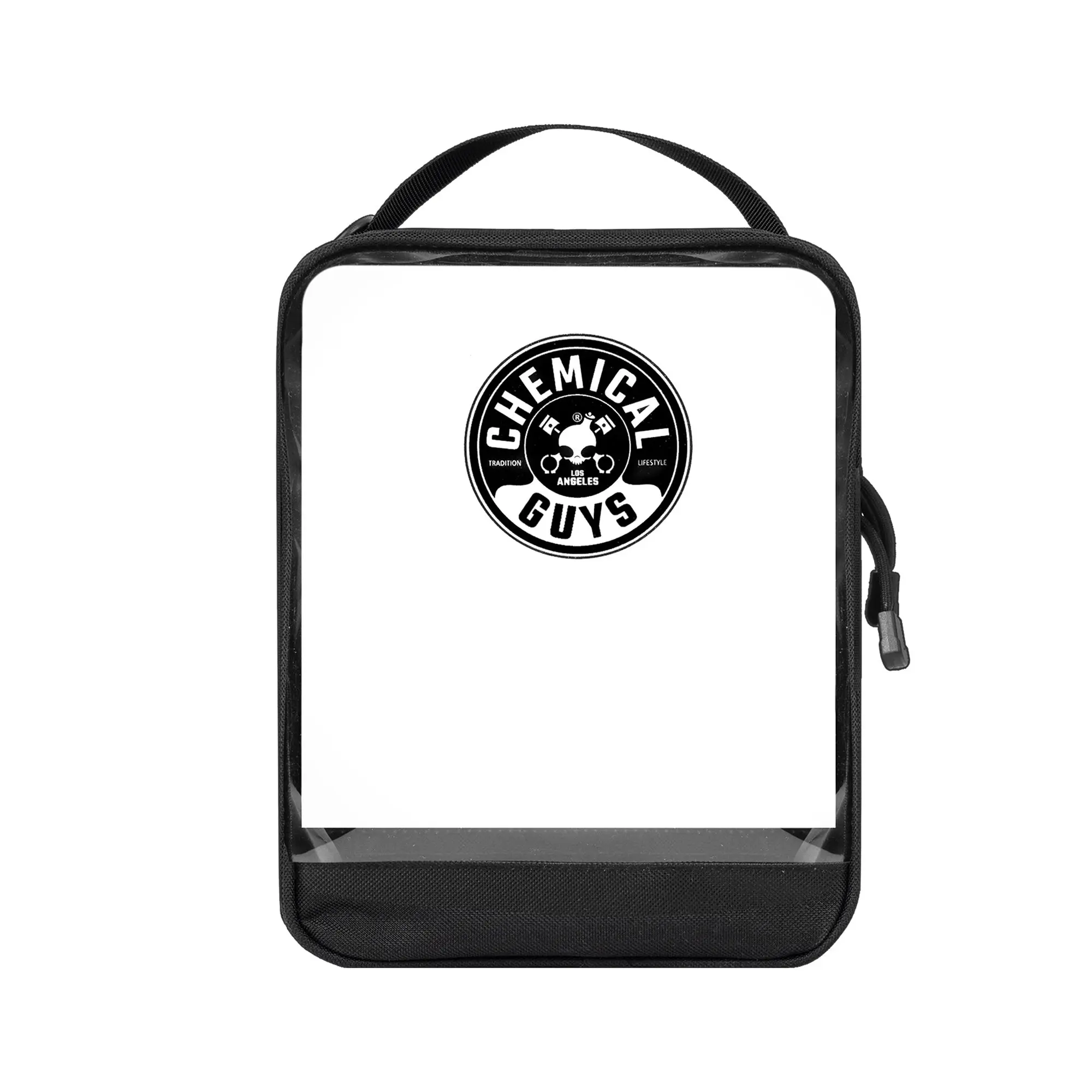 Chemical Guys Portable Zipper Storage Pouch - Travel Organizer Bags, Packing Organizers for Car Detailing, Trunk Stowing & Tidying with At-Glance View
