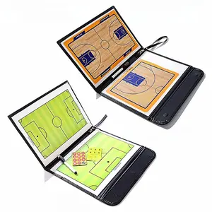 Football and basketball coaches use magnetic tactical boards, equipped with pens, for tactical simulation demonstrations, tactical boards