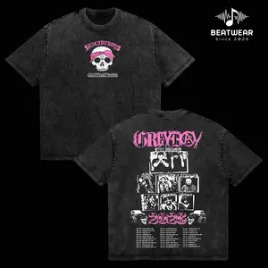 Vintage Grey Day 2026 Tour Band Fan shirt, Music Washed Tee Shirt, Vintage Graphic Tee