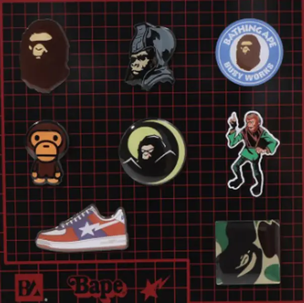 Bape A Bathing Ape Pin