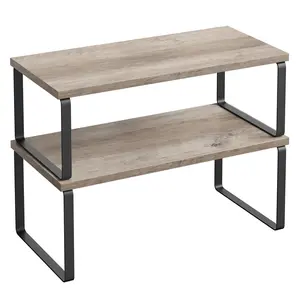 Set of 2 Kitchen Counter Shelves Set of 2 Kitchen Counter Shelves