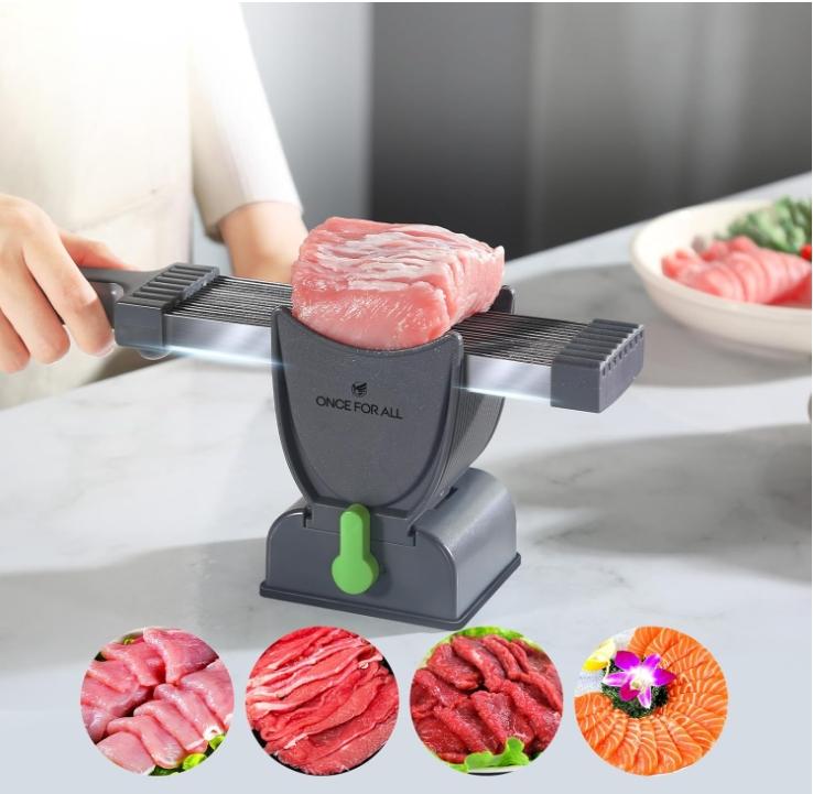 【ONCE FOR ALL】 Meat Slicer Cleaver Kitchen Knife Set For Meat Slicing Shredding