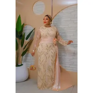 Gold Sequin Embellished Draped Dress, Formal Evening Wear, Wedding Guest Attire Mother of The Bride