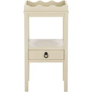 Darlyn One Drawer Accent Table - ACC5731A - Sand - Safavieh