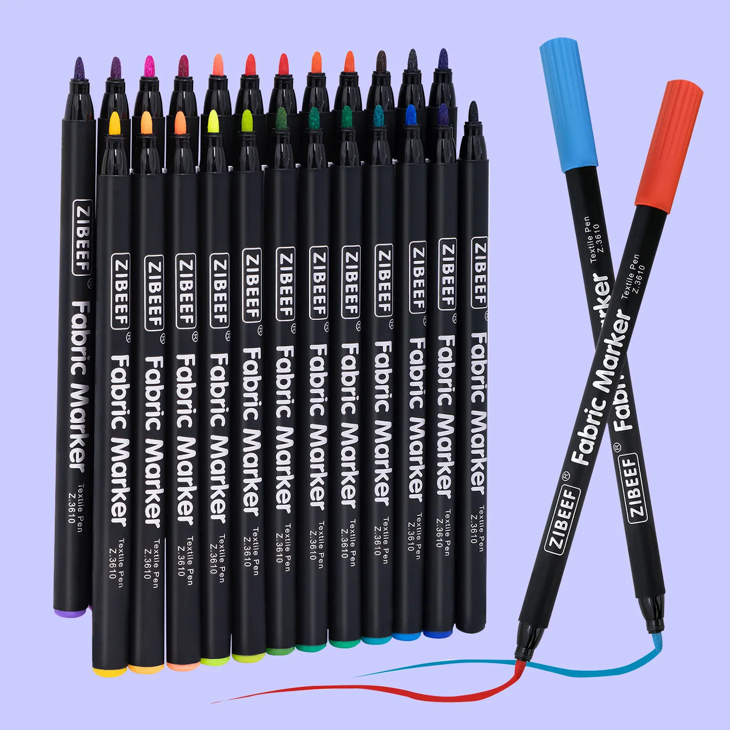 Graffiti Fabric Marker Set, Waterproof Markers in 4/8/12 Colors, Perfect for DIY Art & Textile Projects, Durable Graffiti Pens