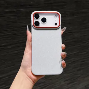 iPhone 17 Pro Max Case Cover Casing in Dark, Borderless Shockproof Protection Case, Magnetic Absorption for Natural Feel