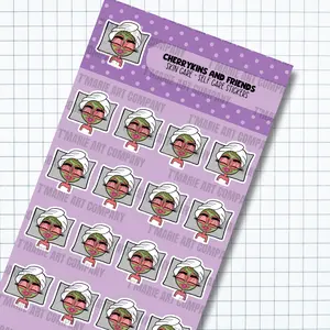 SKIN CARE - SELF CARE STICKERS - SWEET CHERRYKINS