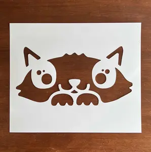 Cute Kitten PopOut Stencil