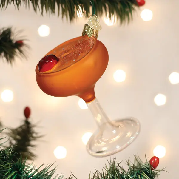 Manhattan Martini Ornament, Festive Home Ornaments for Party Decor
