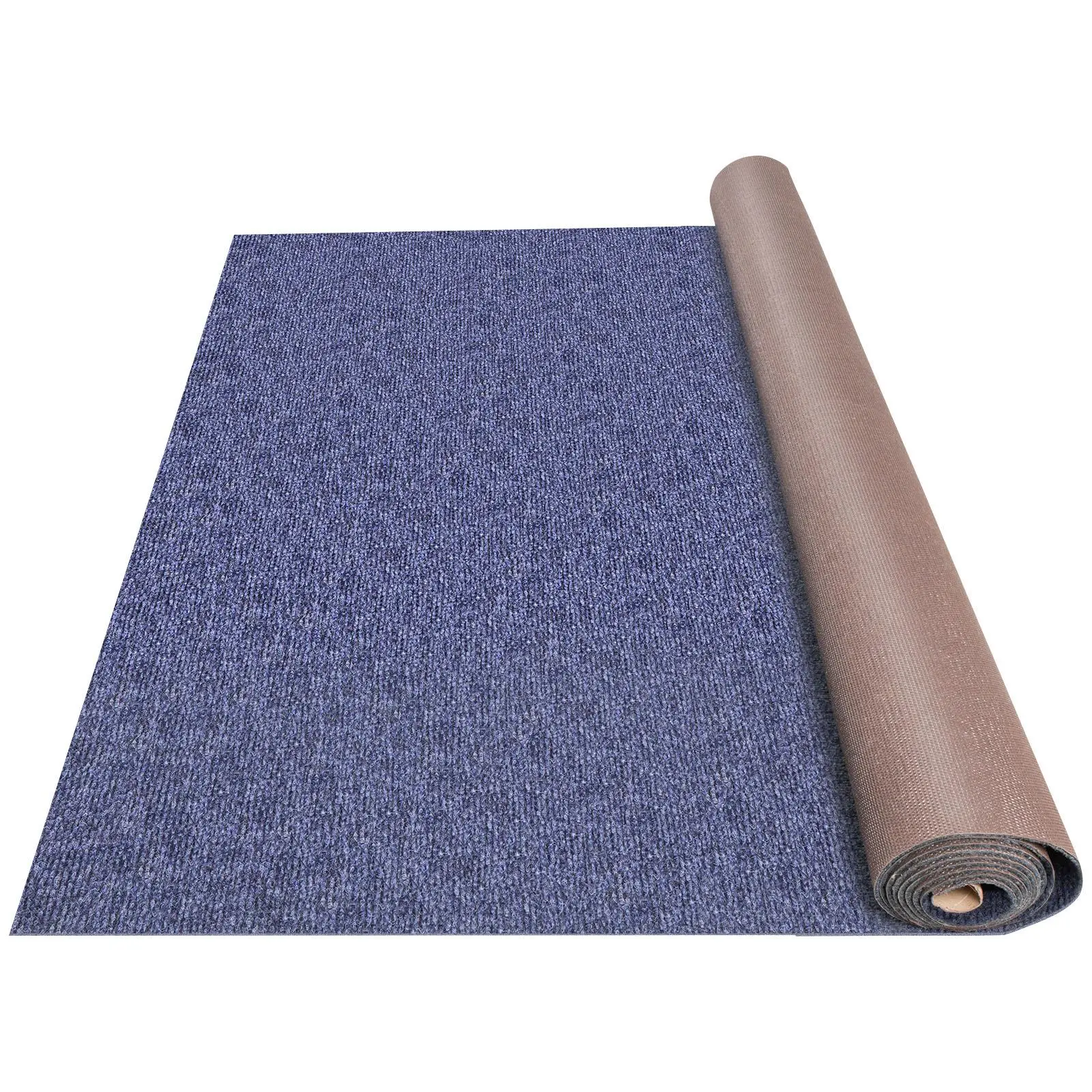 VEVOR Deep Blue Marine Carpet 6 ft x 36 ft Marine Carpeting Marine Grade Carpet for Boats with Waterproof Back Outdoor Rug for Patio Porch Deck Garage Outdoor Area Rug Runner Non-Slide Porch Rug#BacktoSchool