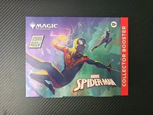 Magic The Gathering Marvel's Spider-Man Collector Booster Pack MTG - 16 Cards with Rares & Foils for Collectors and Fans