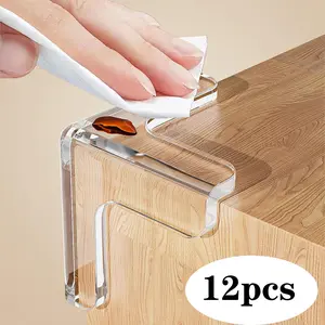 Clear Anti-collision Furniture Corner Protector, Transparent Soft Anti-collision Furniture Corner Protector, Universal Furniture Corner Protector for Home Office