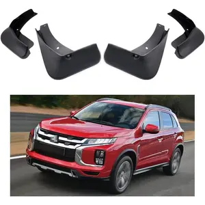 1 set of car mudguards, mud flaps  with Mitsubishi Outlander Sport 2020 2021 2022 2023 2024