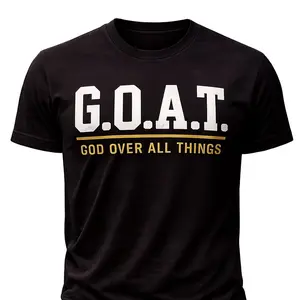 G.O.A.T. (God Over All Things) Premium Graphic T-Shirt | Unisex