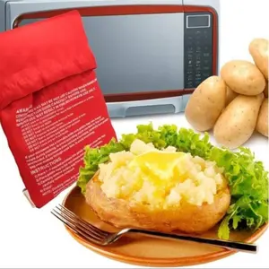 Microwave Roasting Bag for Sweet Potatoes, Reusable Microwave Bags for Potatoes Corn Yam, Durable and Convenient Cooking Solution