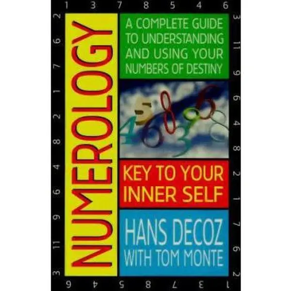 Used Numerology Literature Book - Hans Decoz Author, English Language, Reading Materials (Unknown Publication Details)