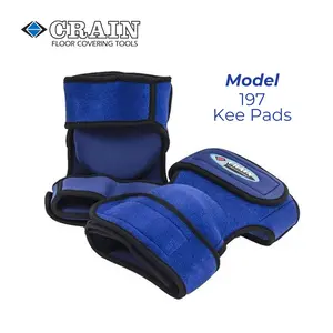 Bontool Crain Model 197 BonTool Carpet Installer Knee Pads - Superior Protection with Wide Velcro Straps Comfortable Padding & Ergonomic Design for Professional Use