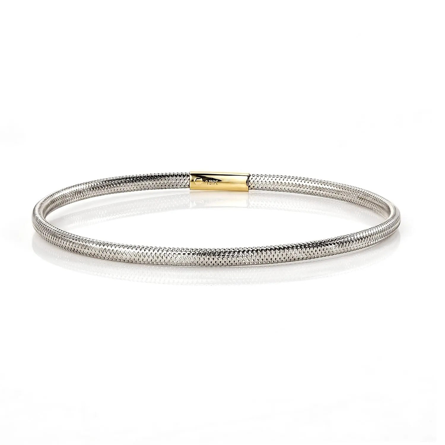 18K Yellow Gold Bangle Bracelet (7.25 In) (1.10 g) 18K Yellow Gold Bangle Bracelet (7.25 In) (1.10 g)