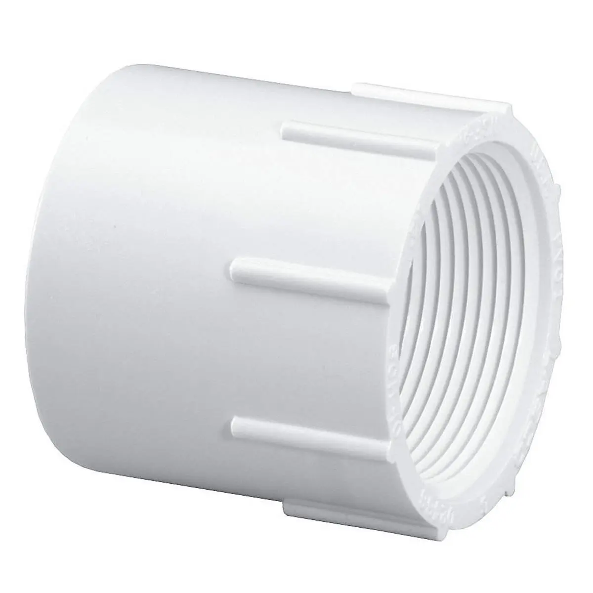 Lasco Fittings 1.5 in. SCH40 Female Adapter - Slip x FPT, White, Manufactured via High-Quality Processes