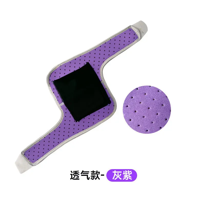 063 Breathable Elbow Guard   Grey Purple