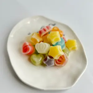 3.5oz Multi-Shape Wax Candy – 7 Mixed Fruit Tastes, Vintage Mini Toy Candy, Fun Melty Syrup Interior #SummerWin