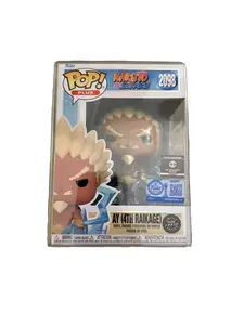 Funko Vinyl Figure, Chalice Exclusive Naruto Shippuden S15 Ay 4th Raikage (Chase) Rare Variant with Detailed Art & LED Lights, Exclusive Collectibles Figurine