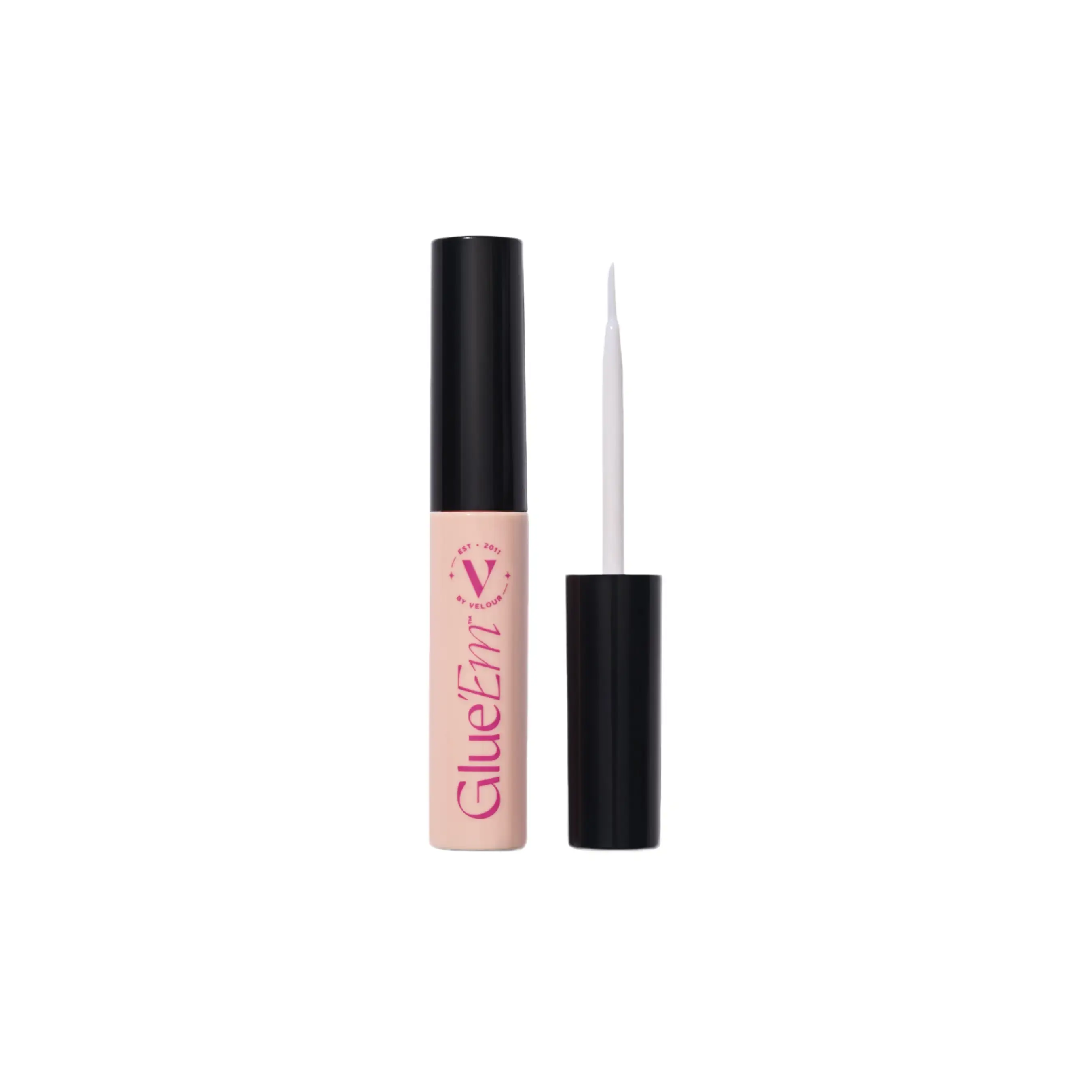 Glue 'Em™ Brush-On Lash Glue Mess-free and precise application