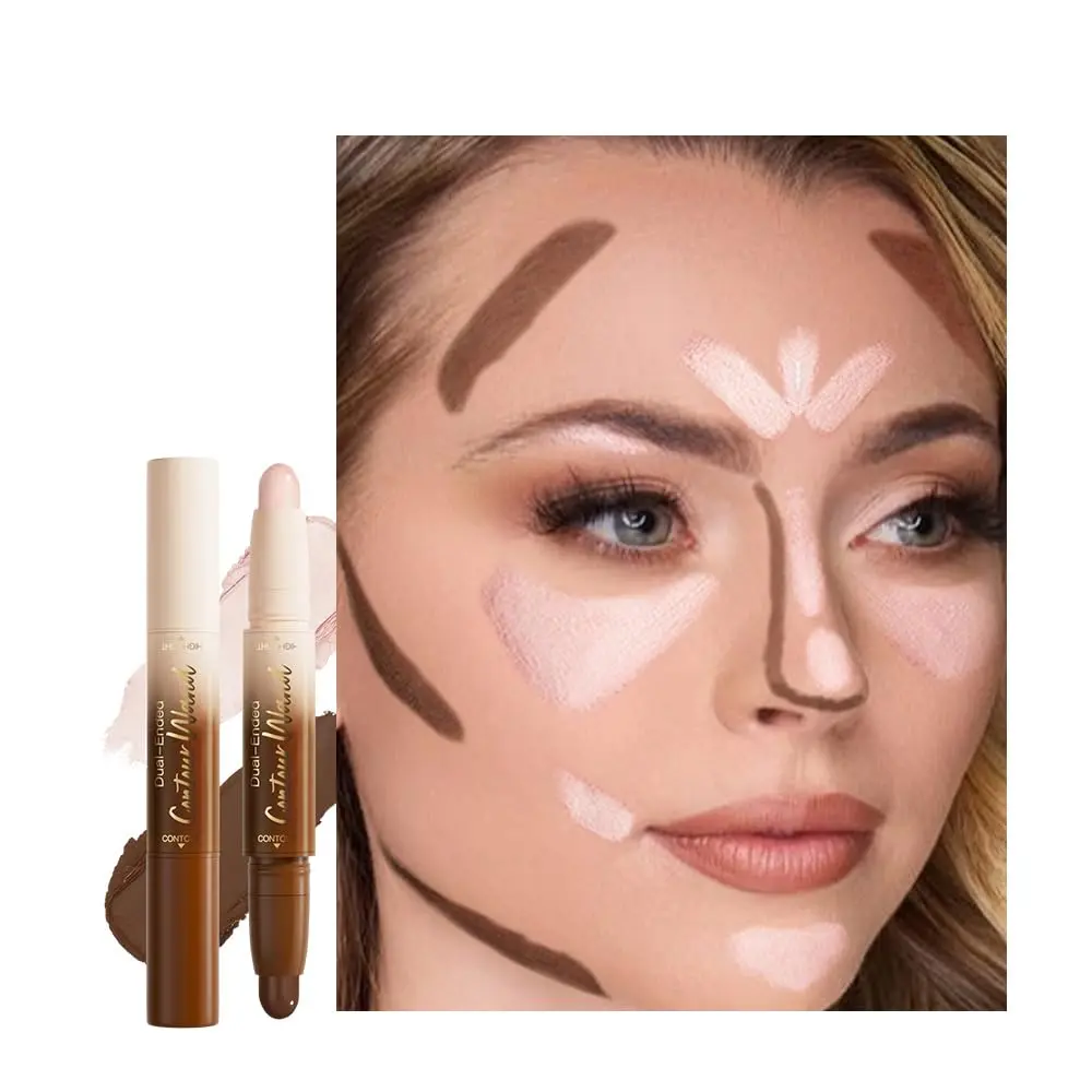 2in1 Face Highlighter Luminizer Bronzer contour Stick 23 Tan