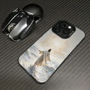 Jesus On The Waves Phone Case Symbolizing Peace Miracles Boasting A Premium Color Silver Base With Crystal-Like Clarity Texture Skin-Friendly Hand Feeling Shockproof And Drop-Resistant for iPhone 17 16 15 14 13 12 11 Anti Drop Phone Protective Case