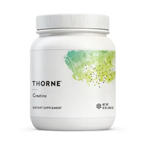 Thorne Creatine Monohydrate Amino Acid Powder 16 Oz Supports Muscles Cellular Energy for Improved Strength Endurance Fitness Supplement US Certified - Organic Protein powder Dietary Edible Vitamin