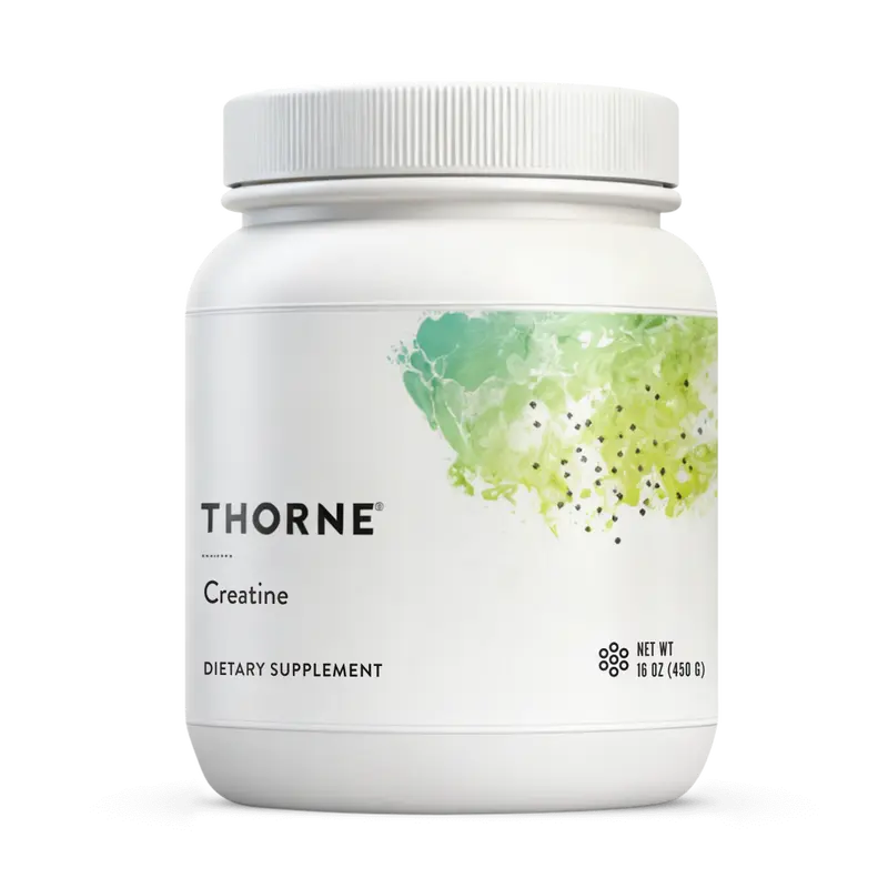 Thorne Creatine Monohydrate Amino Acid Powder 16 Oz Supports Muscles Cellular Energy for Improved Strength Endurance Fitness Supplement US Certified - Organic Protein powder Dietary Edible Vitamin