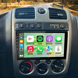 10.1" Android Car Stereo for 2004–2006 Chevy Colorado | 4+64G Double Din Radio with Wireless CarPlay & Android Auto, GPS, Bluetooth, HiFi, SWC, AHD Backup Camera