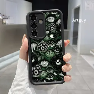 Phone case for Samsung S24 ultra plus S25 S23 S22 Ultra Plus Eye Tapestry Advanced fashion gift Shockproof Silicone TPU Bumper Drop Protection Soft Cover