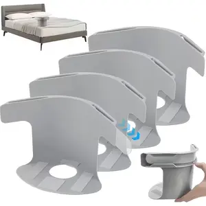 Sturdy Sheet Fasteners, Upgrade Anti-slip Secure Sheet Straps for Bedding, Universal Compatible with All Bed Sizes Twin Full Queen King, Easy Quick Installation, Firmly Hold Sheets No Slipping No Shifting