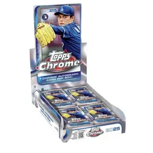 2025 TOPPS CHROME BASEBALL HOBBY PACK