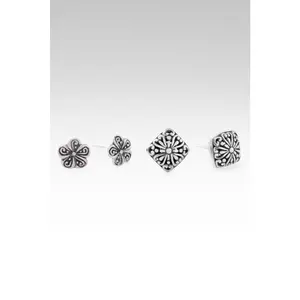 U R Healing Earrings Set of 2™ in Janyl Adair & Frangipani