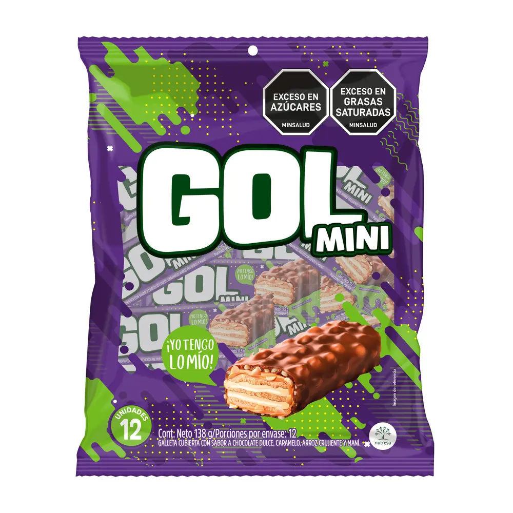 MINI GOL X 12 UNDS