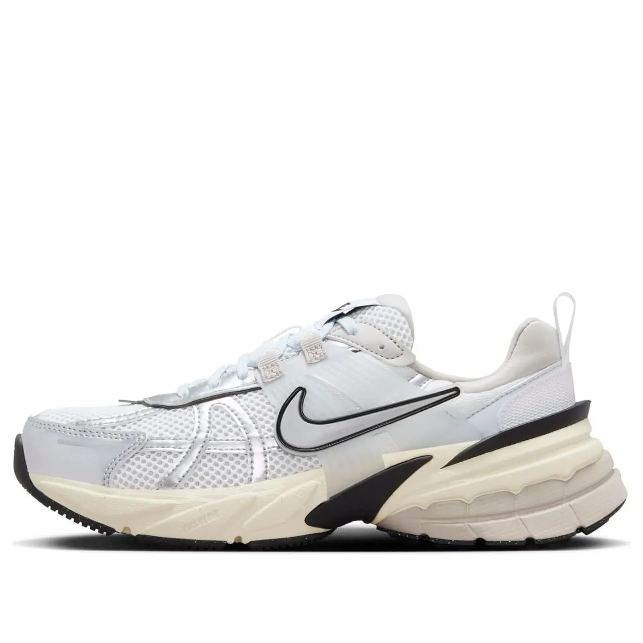 (WMNS) Nike V2K Run 'Summit White Metallic Silver' FD0736-100