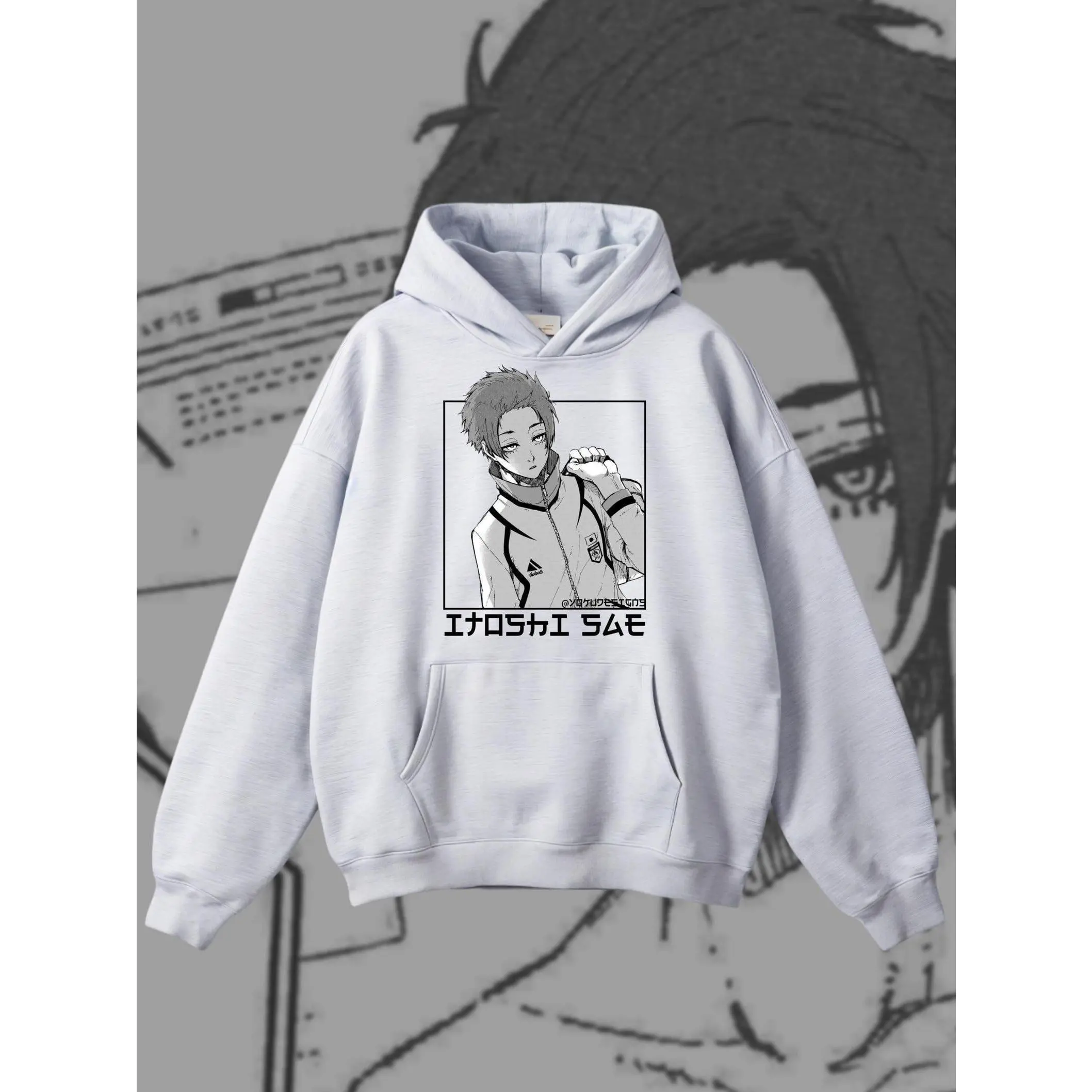 Unisex Hoodie Sae Itoshi, the perfect gift for a friend, boyfriend, girlfriend. Stylish Hoodie for Blue Lock anime fans Classic Cotton