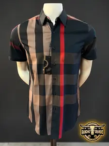 N Camisa Manga Corta para Hombre / Men's Short Sleeve Shirt