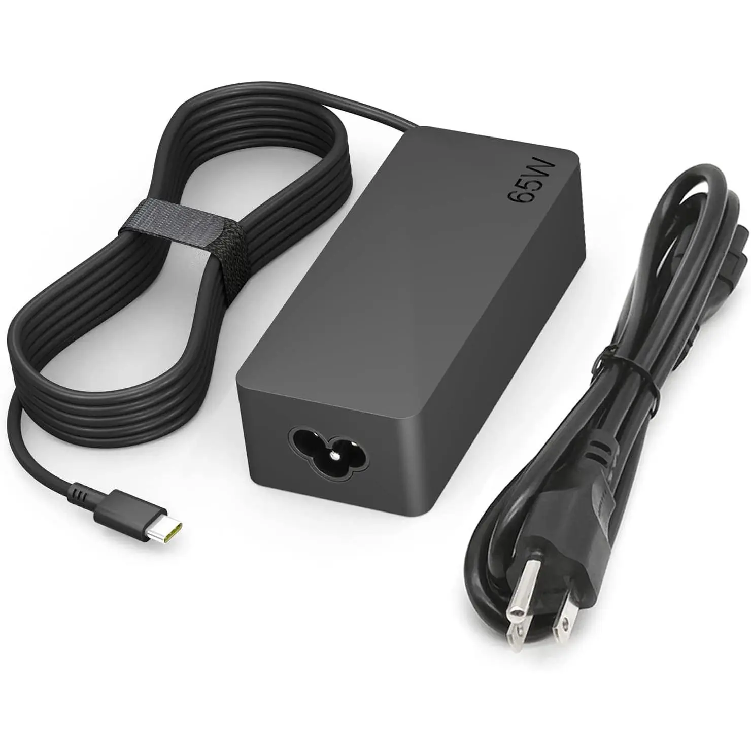 65W USB C Charger Compatible with  Thinkpad/Yoga/Chromebook Laptop Computer 65W 45W USB C Fast Power Adapter