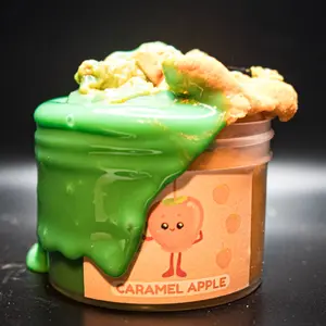 Caramel Apple Pop Slime