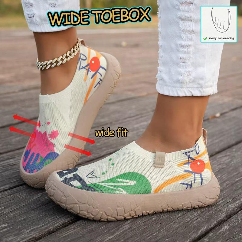 Women'S Round Toe Soft Sole Comfortable Casual Athletic Shoes - Barefoot Shoes, Women Shoes, Sneakers