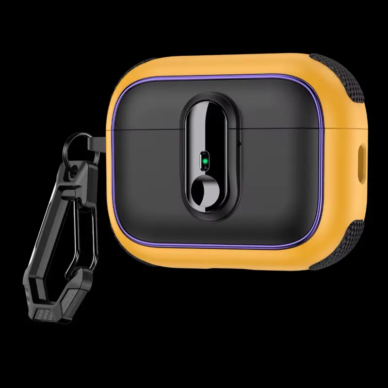 Protective Silicone Case with Keychain for AirPods Pro and AirPods