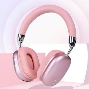2026 Valentine Gift New Wireless Headset, Hifi Clear Call, Comfortable FitWith Head, Foldable, Rotatable, Stretchable.Compatiblewith Mobile Phones, Computers, MP3 and Other DevicesWireless Headphones (Pink) AudioAdjustable