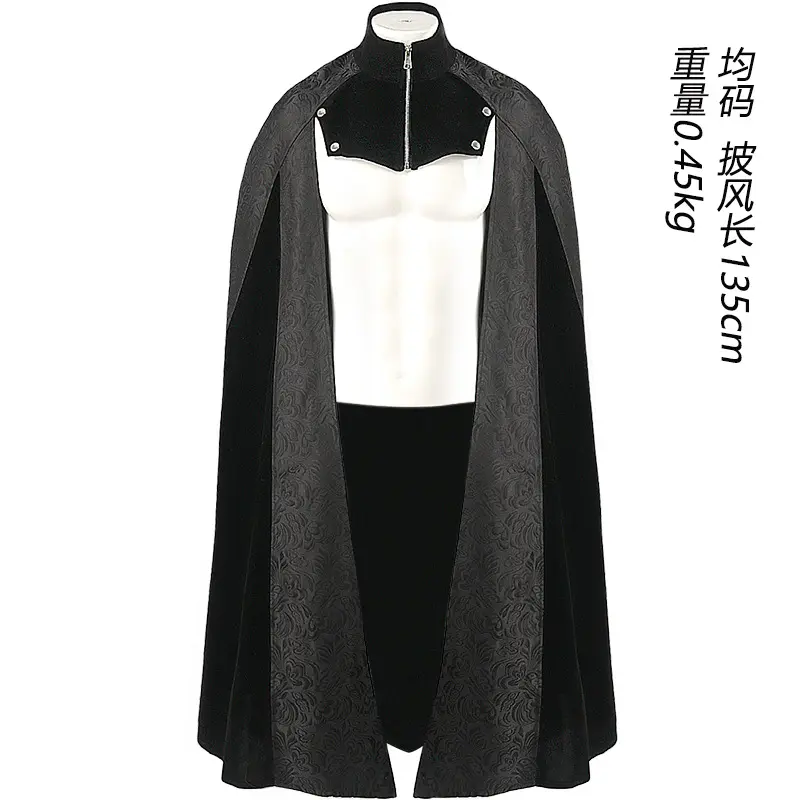 Jacquard cloak